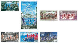 51012 MNH MONACO 1973 50 ANIVERSARIO DEL COMITE NACIONAL DE TRADICIONES MONEGASCAS - Andere & Zonder Classificatie