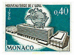 67770 MNH MONACO 1970 NUEVA SEDE DE LA UPU - Altri & Non Classificati