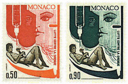 32412 MNH MONACO 1972 LUCHA CONTRA LA DROGA - Otros & Sin Clasificación