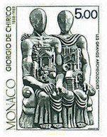 32470 MNH MONACO 1988 CENTENARIO DEL NACIMIENTO DE GIORGIO DE CHIRICO - Other & Unclassified