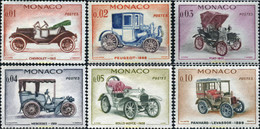 297834 MNH MONACO 1961 AUTOMOVILES ANTIGUOS - Other & Unclassified