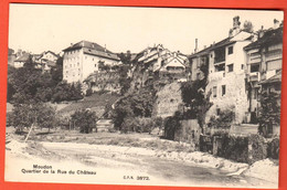 ZSK-32 Moudon  Quartier De La Rue Du Château  CPN 3872  NC - Moudon