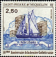 154375 MNH SAN PEDRO Y MIQUELON 1988 50 ANIVERSARIO DEL ULTIMO APRESAMIENTO - Used Stamps