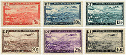 193436 MNH ARGELIA 1946 VISTAS AEREAS - Lots & Serien