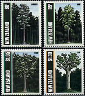 44685 MNH NUEVA ZELANDA 1989 ARBOLES - Abarten Und Kuriositäten