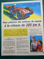 PUBLICITE JUS DE FRUIST POSTILLON SALON DE L'ENFANCE  AUTOMOBILE CIRCUIT 24 ALBI - Alcools