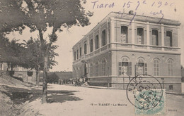 ALGERIE  CARTE POSTALE  TIARET  LA MAIRIE  1908 - Tiaret