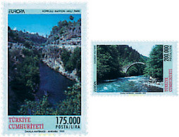 63190 MNH TURQUIA 1999 EUROPA CEPT. RESERVAS Y PARQUES NATURALES - Colecciones & Series