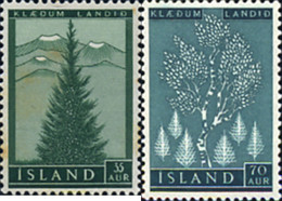 66873 MNH ISLANDIA 1957 NATURALEZA - Lots & Serien