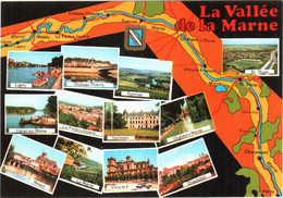 CPM 02, 77, 51, 52 - La Vallée De La Marne: Lagny, Vaires-sur-Marne, La Ferté-sous-Jouarre, Meaux, Chaumont, Dormans ... - Champagne-Ardenne