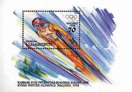 70498 MNH GEORGIA 1998 18 JUEGOS OLIMPICOS DE INVIERNO NAGANO 1998 - Invierno 1998: Nagano