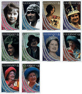 55362 MNH GUERNSEY 1999 REINA MADRE ISABEL - Horlogerie