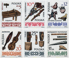 61713 MNH POLONIA 1985 INSTRUMENTOS DE MUSICA - Non Classés