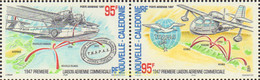 571768 MNH NUEVA CALEDONIA 1997 50 ANIVERSARIO DEL PRIMER ENLACE AEREO - Gebruikt