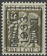 België Belgique OBP BOP  1933  Nr 337  Voorafstempeling 1933 - 1932 Ceres And Mercurius