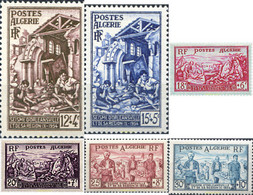 45918 MNH ARGELIA 1954 PRO VICTIMAS DEL SINIESTRO DE ORLEANSVILLE - Verzamelingen & Reeksen