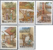 205122 MNH CHINA. FORMOSA-TAIWAN 1996 PRODUCCION DE SEDA - Verzamelingen & Reeksen