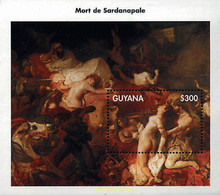 629445 MNH GUYANA 1998 BICENTENARIO DEL NACIMIENTO DEL PINTOR EUGENE DELACROIX - Guyana (1966-...)