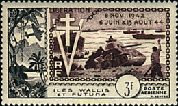 88709 MNH WALLIS Y FUTUNA 1954 10 ANIVERSARIO DE LA LIBERACION - Oblitérés