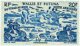 658497 HINGED WALLIS Y FUTUNA 1946 DEL CHAD AL RIN - Usados