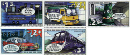 81246 MNH HONG KONG 1999 TRANSPORTES PUBLICOS - Lots & Serien