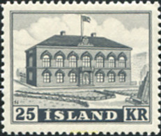 674369 HINGED ISLANDIA 1952 EL PARLAMENTO - Colecciones & Series