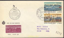 416677 MNH SAN MARINO 1975 LAS GRANDES CIUDADES DEL MUNDO. TOKIO - Oblitérés