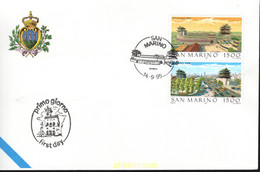 24704 MNH SAN MARINO 1995 LAS GRANDES CIUDADES DEL MUNDO. PEKIN - Gebraucht