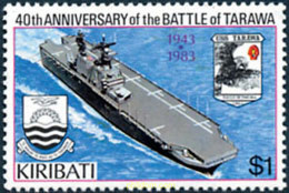 644150 MNH KIRIBATI 1983 40 ANIVERSARIO DE LA BATALLA DE TARAWA - Kiribati (1979-...)