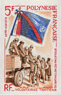 19903 MNH POLINESIA FRANCESA 1964 VOLUNTARIOS DEL BATALLON DEL PACIFICO - Oblitérés