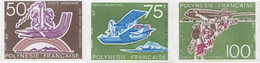 19904 MNH POLINESIA FRANCESA 1974 50 AÑOS DE AVIACION EN TAITI - Oblitérés