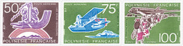 43989 MNH POLINESIA FRANCESA 1974 50 AÑOS DE AVIACION EN TAITI - Gebruikt