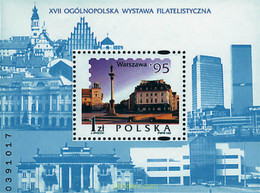 61806 MNH POLONIA 1995 WARSZAWA 95. EXPOSICION FILATELICA EN VARSOVIA - Ohne Zuordnung