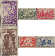 627254 HINGED MAURITANIA 1937 EXPOSICION INTERNACIONAL EN PARIS - Usati