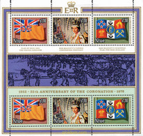 605171 MNH NIUE 1978 25 ANIVERSARIO DE LA CORONACION DE ISABEL II - Niue