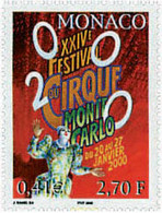 48537 MNH MONACO 1999 24 FESTIVAL DEL CIRCO DE MONTECARLO - Otros & Sin Clasificación