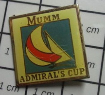 810H Pin's Pins / Beau Et Rare / SPORTS / VOILE VOILIERS MUMM CHAMPAGNE ADMIRAL'S CUP - Segeln