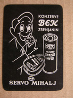 Pocket Calendar ( 1965 ) / Servo Mihalj " BEK ", Zrenjanin, Yugoslavia - Petit Format : 1961-70