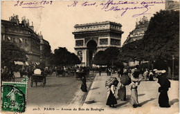 CPA PARIS 16e-Avenue Du Bois De Boulogne (324967) - Arrondissement: 16