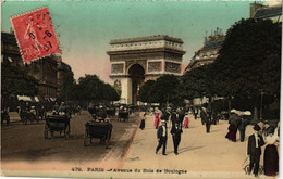 CPA PARIS 16e-Avenue Du Bois De Boulogne (325019) - Arrondissement: 16