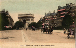 CPA PARIS 16e-Avenue Du Bois De Boulogne (325101) - Arrondissement: 16