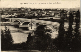 CPA ANDRÉZIEUX - Vue Générale Du Pont Sur La Loire (294080) - Andrézieux-Bouthéon