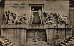 CPA PARIS 20e Monument Aux Morts Pere-Lachaise (254673) - Statues