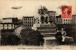 CPA PARIS 20e Square Du Pere-Lachaise - Le "Declin" - L'Aurore (254672) - Statues