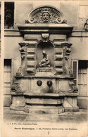 CPA Paris 3e Paris-Fontaine Saint-Louis, Rue Turenne (313912) - Statues