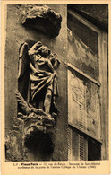 CPA PARIS 5e-Rue De Biévre-Statuette De Saint Michel (324847) - Statues