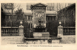 CPA Paris 6e Paris-Fontaine Du Marché-Saint-Honoré (312877) - Statues