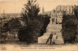 CPA PARIS 20e Square Du Pere Lachaise - Le Declin Et L'Aurore (254570) - Statues