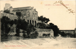 CPA LAVAUR - La Cathédrale Et Les Ponts (255435) - Lavaur