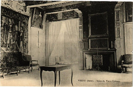 CPA Virieu - Salon De Vieux Chateau (296089) - Virieu